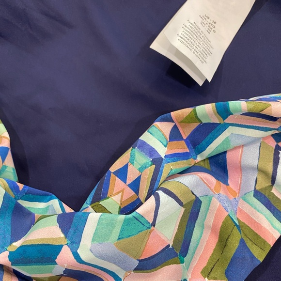 La Blanca Riviera Reversible multicolor Hipster bikini bottom Nwt 16 - Picture 11 of 14